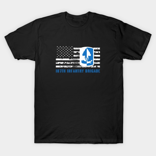 187th Infantry Brigade T-Shirt by Jared S Davies